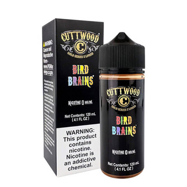 CUTTWOOD E - LIQUID BIRD BRAINS - 120ML - EJUICEOVERSTOCK.COM