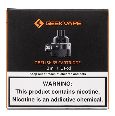 GEEK VAPE OBELISK 65 REPLACEMENT POD - 1PK - EJUICEOVERSTOCK.COM