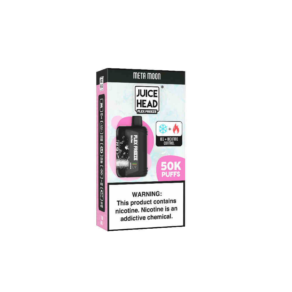 JUICE HEAD FLEX FREEZE - 50K PUFF DISPOSABLE - EJUICEOVERSTOCK.COM