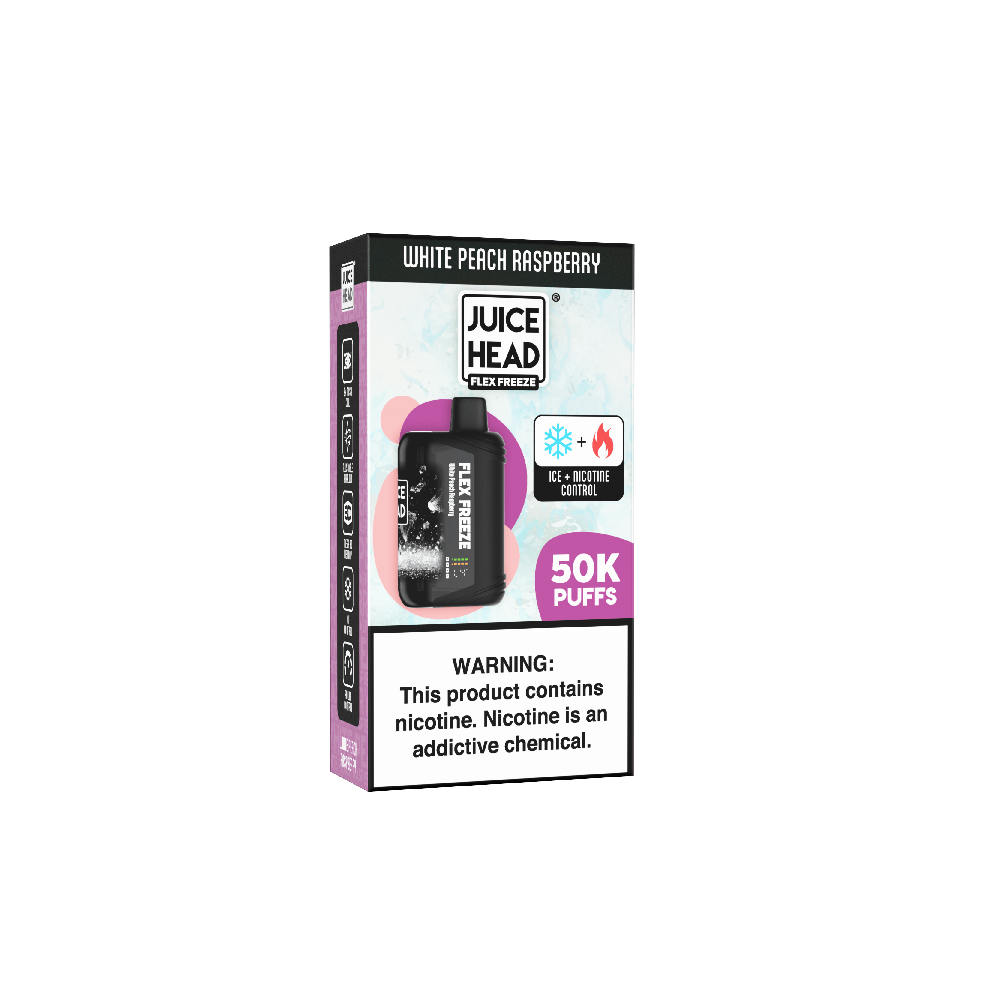 JUICE HEAD FLEX FREEZE - 50K PUFF DISPOSABLE - EJUICEOVERSTOCK.COM