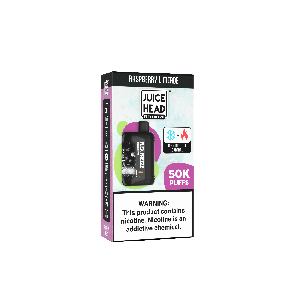 JUICE HEAD FLEX FREEZE - 50K PUFF DISPOSABLE - EJUICEOVERSTOCK.COM