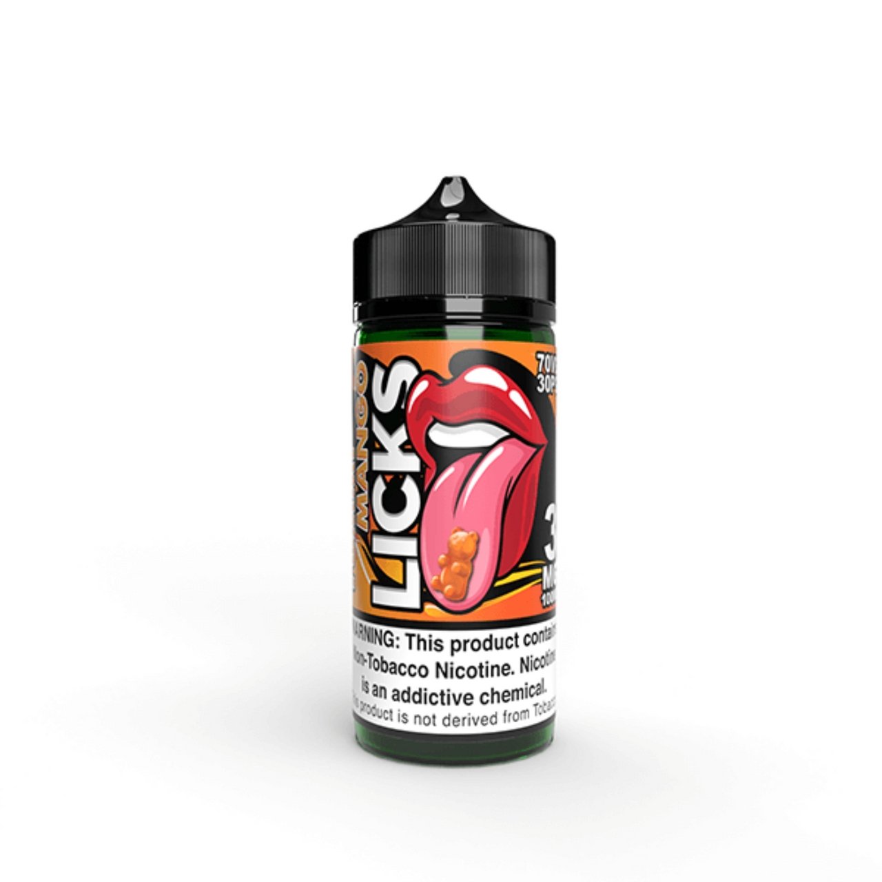 LICKS E - LIQUID YUMMI MANGO - 100ML - EJUICEOVERSTOCK.COM