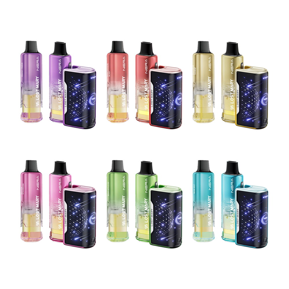 Lost Mary – Nera Fullview Kit – 70000 Puffs 24mL - EJUICEOVERSTOCK.COM