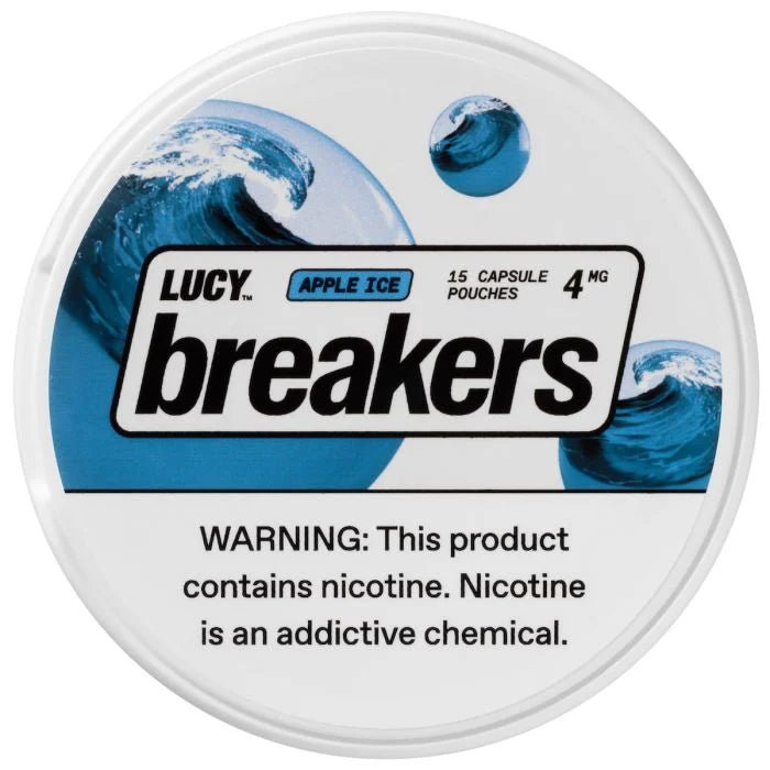 LUCY BREAKERS NICOTINE POUCHES - APPLE ICE - EJUICEOVERSTOCK.COM