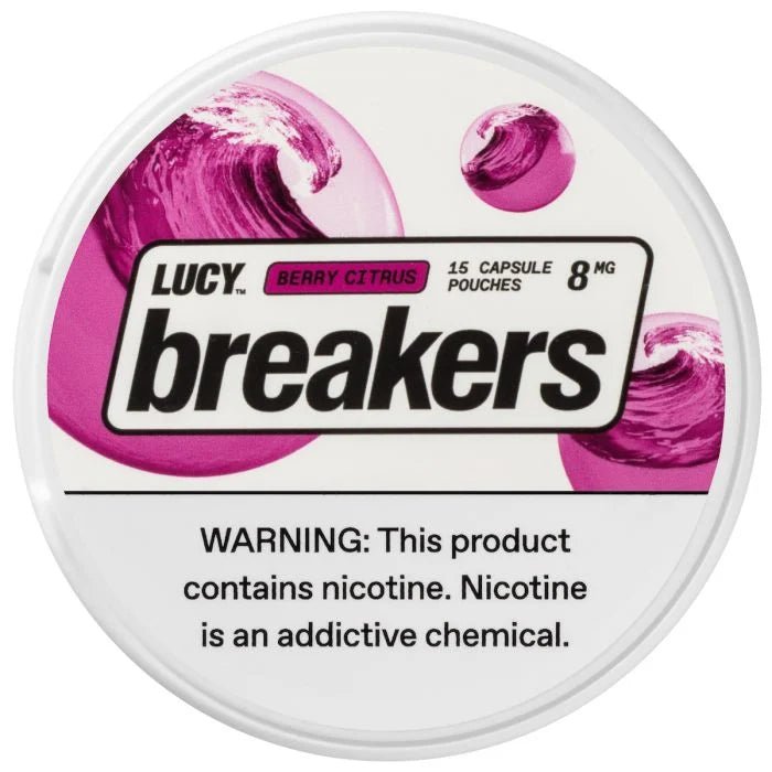 LUCY BREAKERS NICOTINE POUCHES - BERRY CITRUS - EJUICEOVERSTOCK.COM