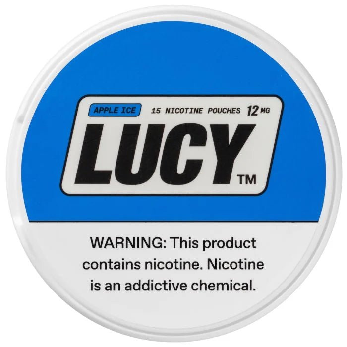 LUCY NICOTINE POUCHES - APPLE ICE - EJUICEOVERSTOCK.COM