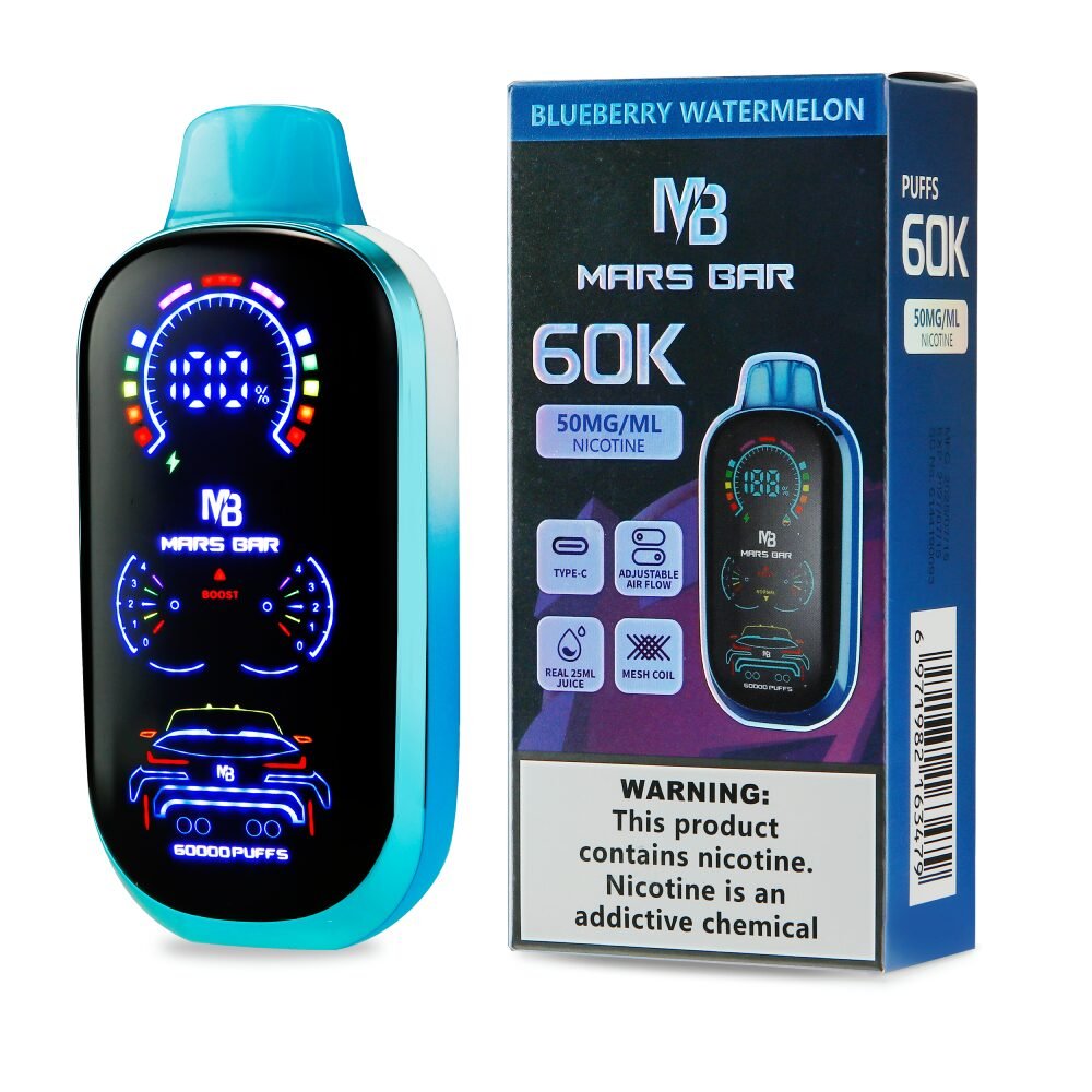 MARS BAR 60K PUFFS DISPOSABLE VAPE - EJUICEOVERSTOCK.COM