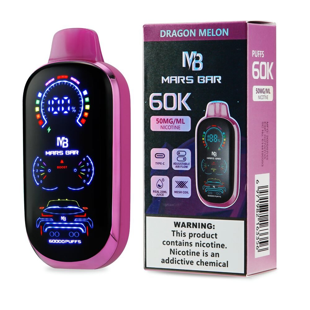 MARS BAR 60K PUFFS DISPOSABLE VAPE - EJUICEOVERSTOCK.COM