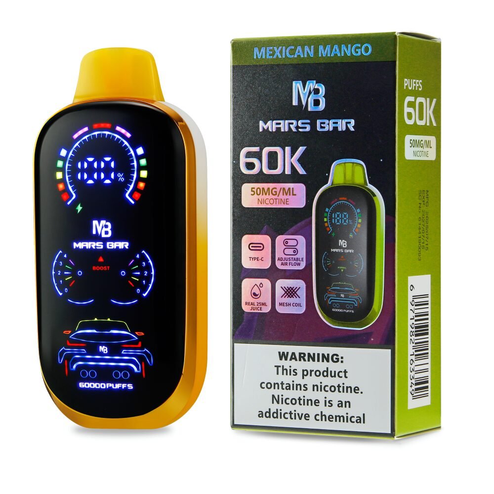 MARS BAR 60K PUFFS DISPOSABLE VAPE - EJUICEOVERSTOCK.COM