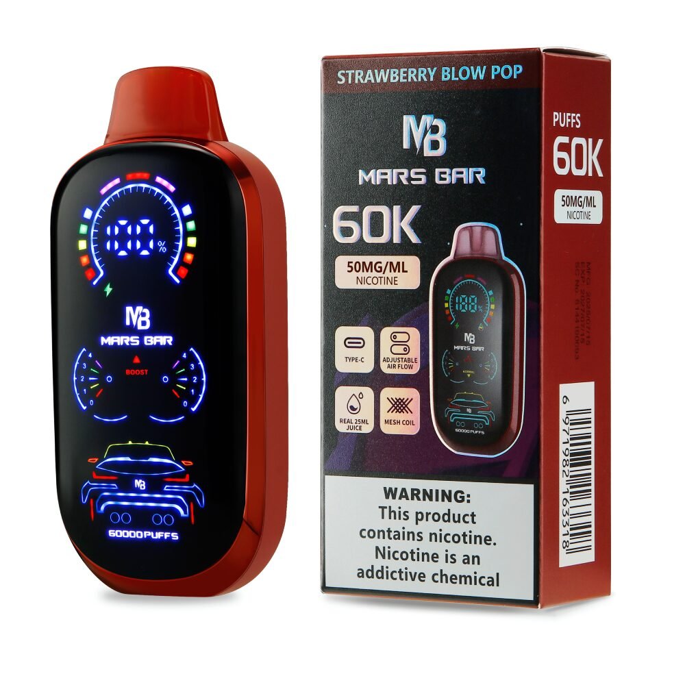 MARS BAR 60K PUFFS DISPOSABLE VAPE - EJUICEOVERSTOCK.COM