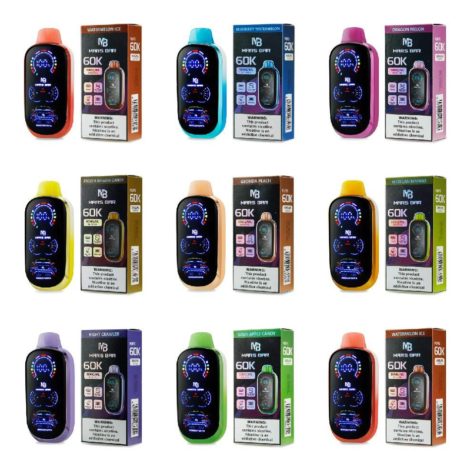 MARS BAR 60K PUFFS DISPOSABLE VAPE – EJUICEOVERSTOCK.COM