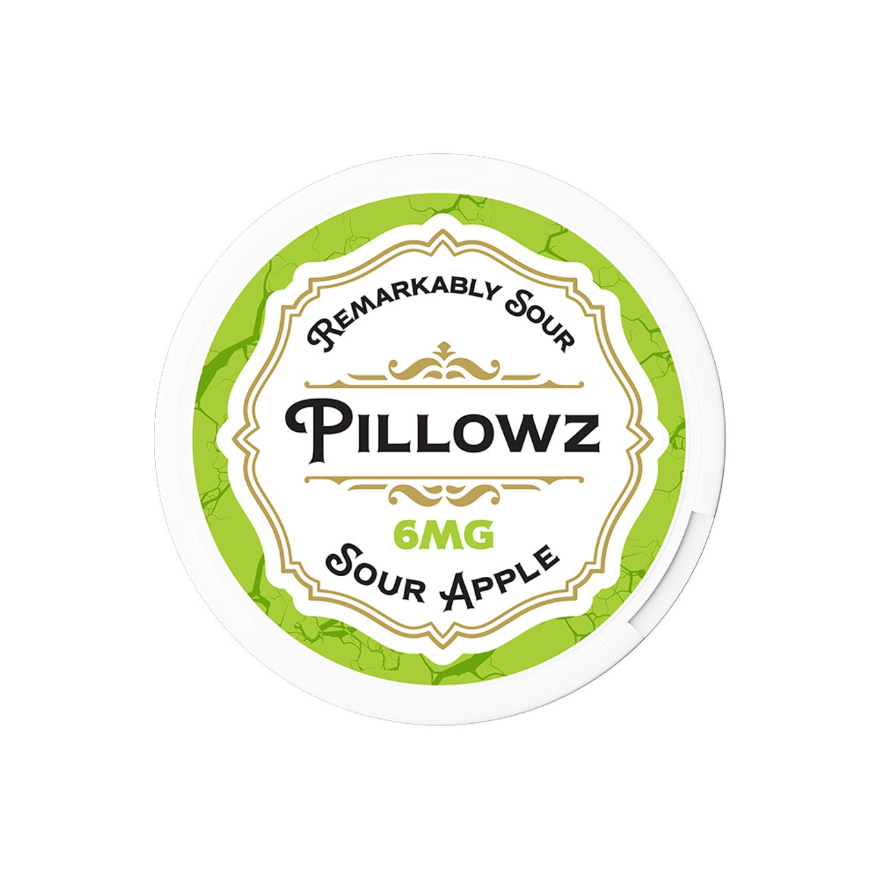 PILLOWZ NICOTINE POUCHES - SOUR APPLE - EJUICEOVERSTOCK.COM