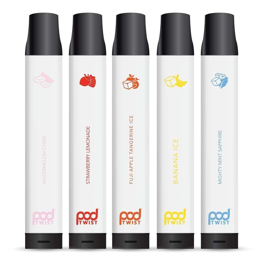 POD TWIST DISPOSABLE - 2500 PUFFS (10 - PACK) - EJUICEOVERSTOCK.COM