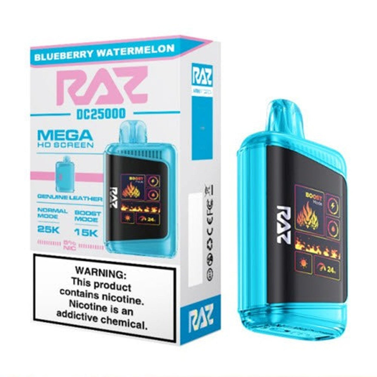 RAZ DC 25K DISPOSABLE VAPE - EJUICEOVERSTOCK.COM