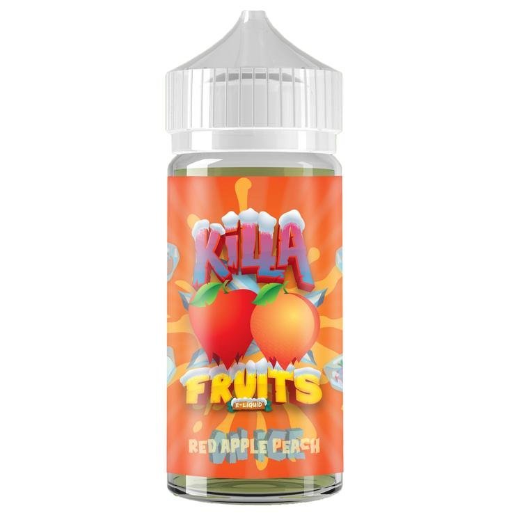 Red Apple Peach On Ice by Killa Fruits 100ML Ejuice - EJUICEOVERSTOCK.COM