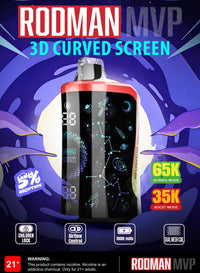 Thumbnail for Rodman 65 Disposable Vape 65K Puffs - EJUICEOVERSTOCK.COM