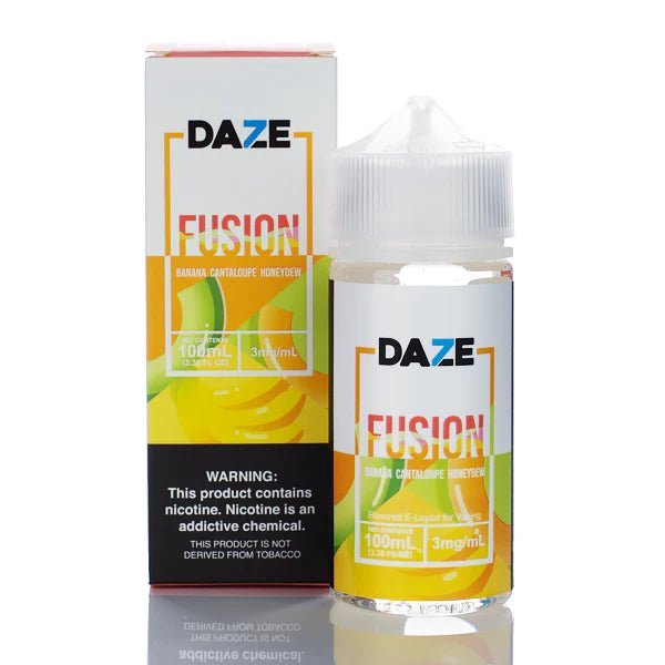 SALE! 7 DAZE FUSION - BANANA CANTALOUPE HONEYDEW - 100ML - EJUICEOVERSTOCK.COM