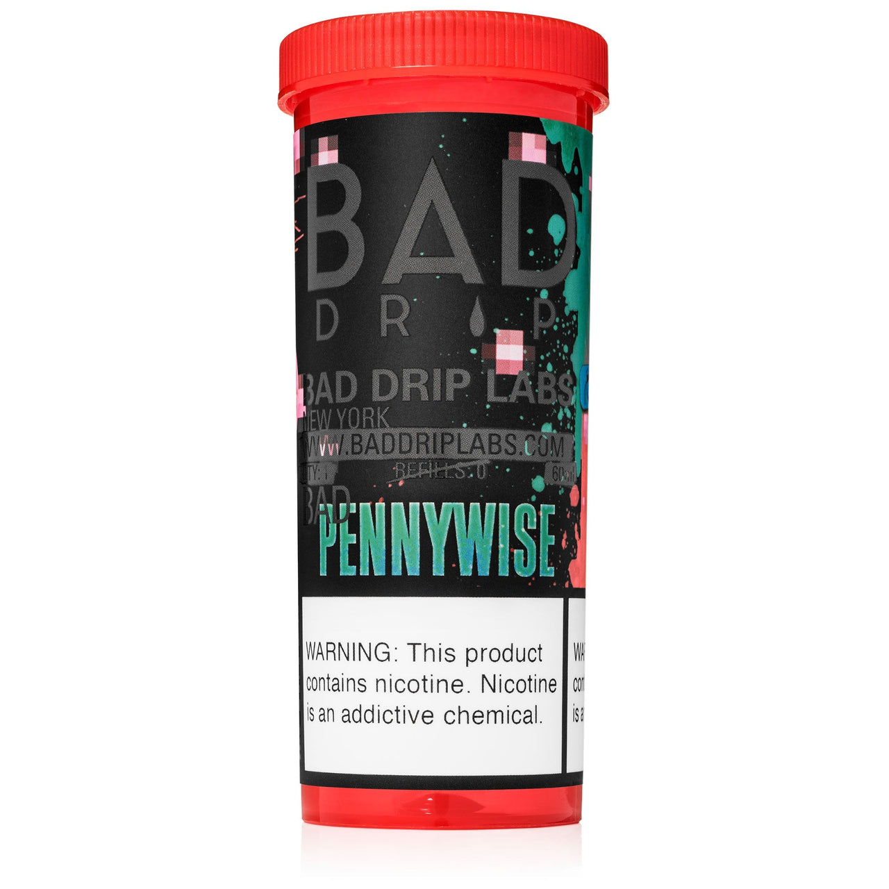 SALE! BAD DRIP LABS - PENNYWISE - 60ML - EJUICEOVERSTOCK.COM