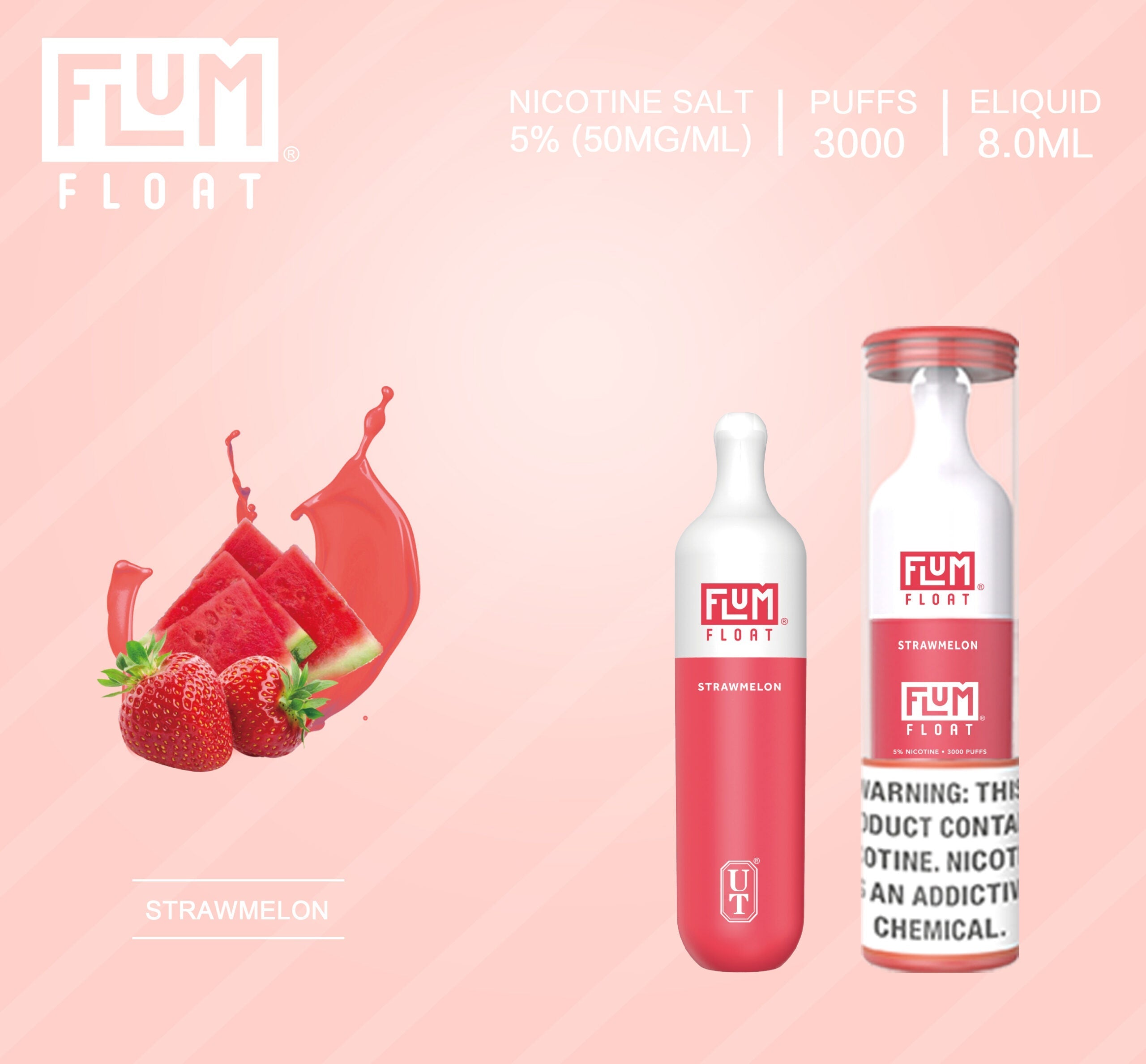 SALE! - FLUM FLOAT VAPE DISPOSABLE - 3000 PUFFS - EJUICEOVERSTOCK.COM