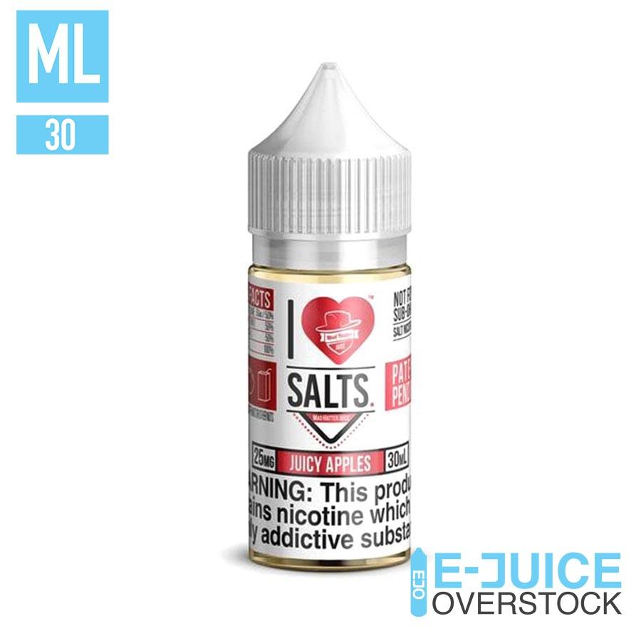 SALE! Juicy Apple by I love Salts - 30ML - EJUICEOVERSTOCK.COM