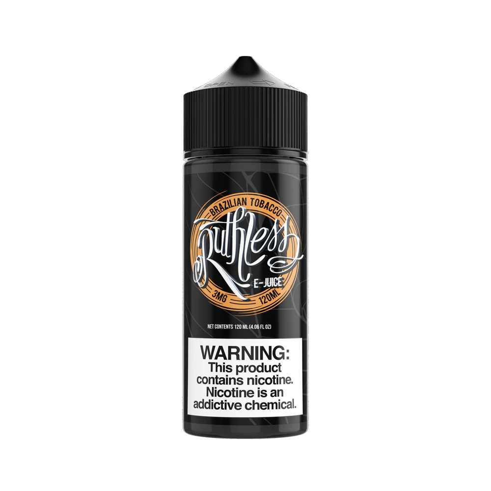 SALE! RUTHLESS - BRAZILIAN TOBACCO - 120ML - EJUICEOVERSTOCK.COM