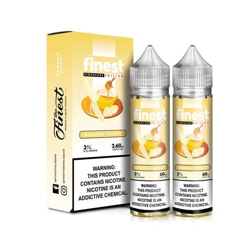 SALE! THE FINEST E - LIQUID BANANA HONEY - 120ML - EJUICEOVERSTOCK.COM