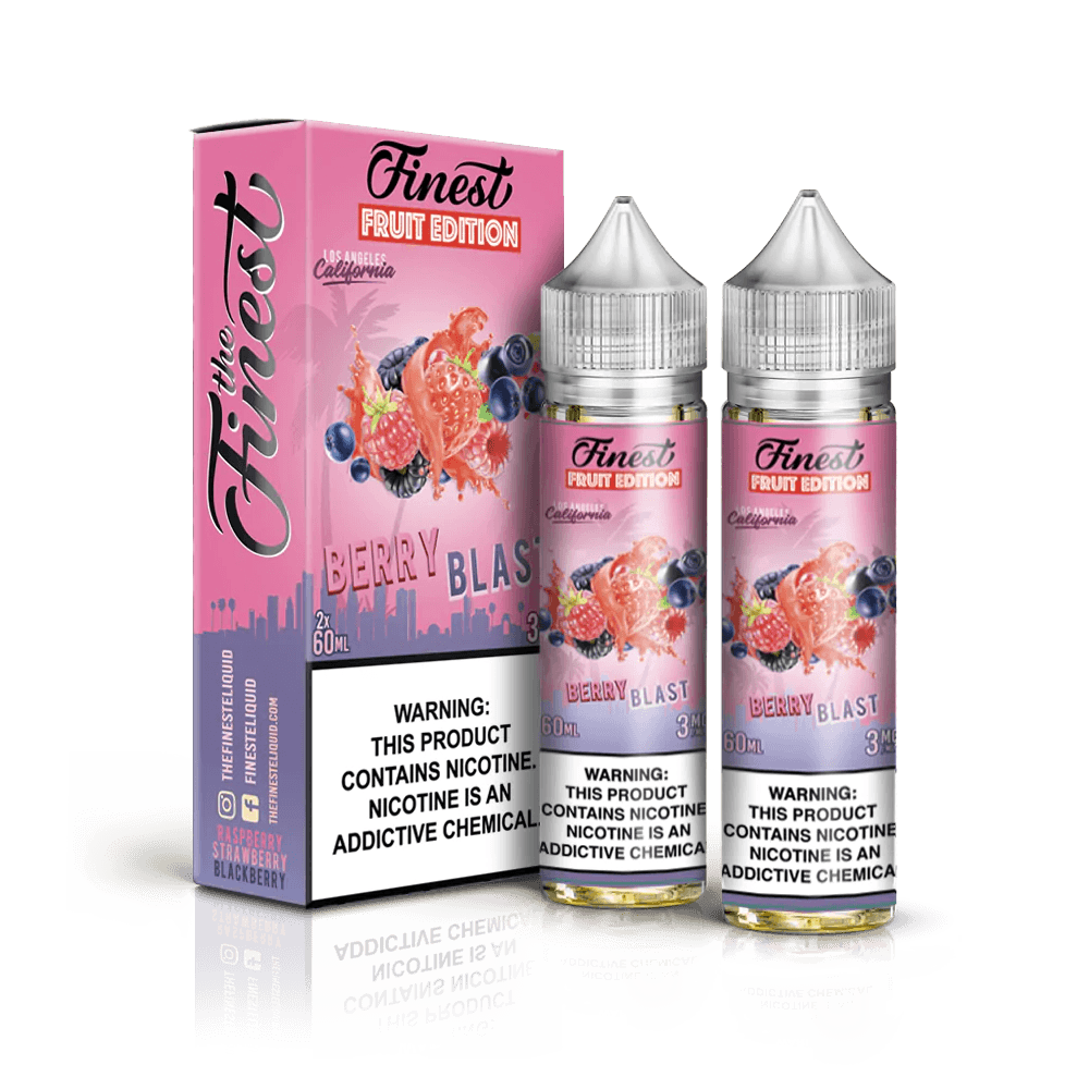 SALE! THE FINEST E - LIQUID BERRY BLAST - 120ML - EJUICEOVERSTOCK.COM