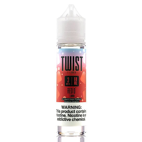 SALE! TWIST ELIQUIDS - RED 0 - 60ML - EJUICEOVERSTOCK.COM