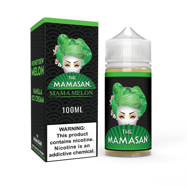 THE MAMASAN - MAMA MELON - HONEYDEW MELON - 100ML - EJUICEOVERSTOCK.COM