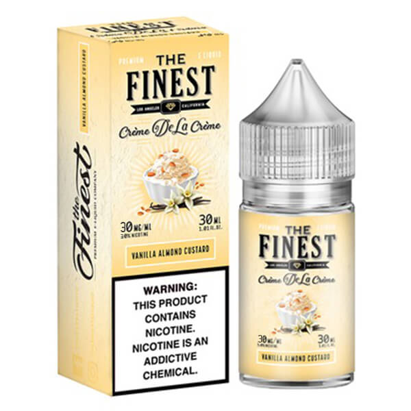 Vanilla Almond Custard - The Finest Salts 30mL - EJUICEOVERSTOCK.COM