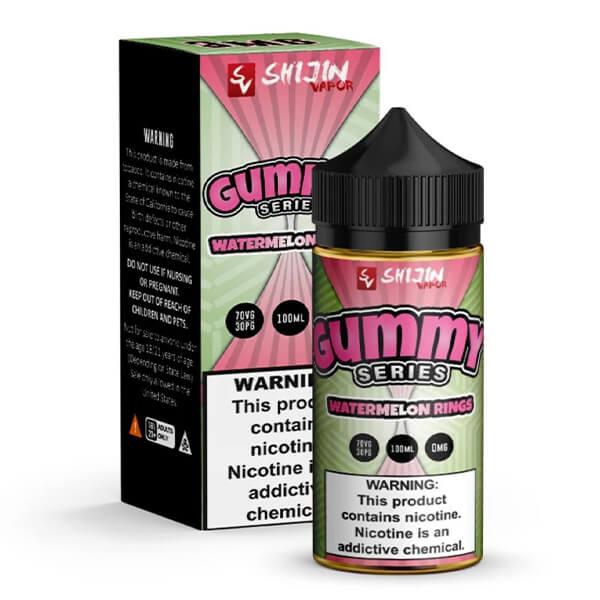Watermelon Rings - Gummy Series - Shijin Vapor E - Liquid 100mL - EJUICEOVERSTOCK.COM
