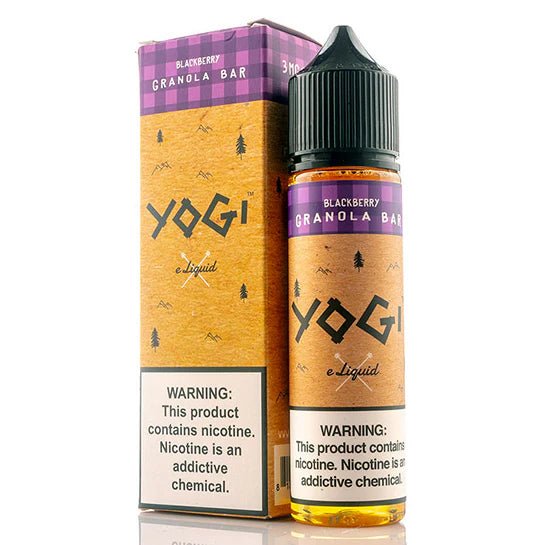 YOGI ELIQUID - BLACKBERRY GRANOLA BAR - 60ML - EJUICEOVERSTOCK.COM