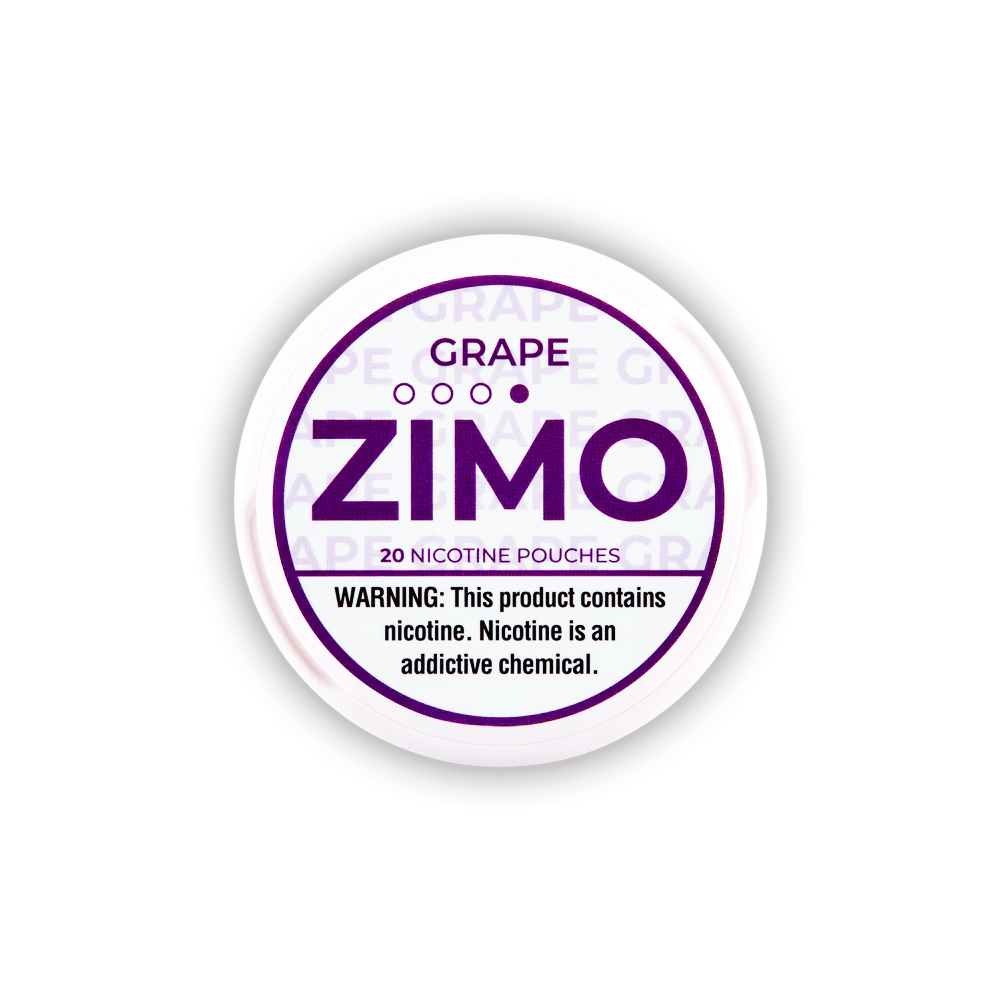 ZIMO Nicotine Pouches - Grape - EJUICEOVERSTOCK.COM