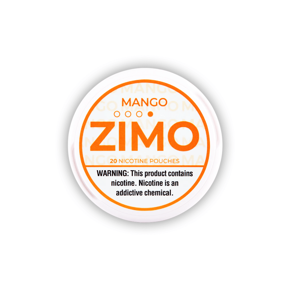 ZIMO Nicotine Pouches - Mango - EJUICEOVERSTOCK.COM
