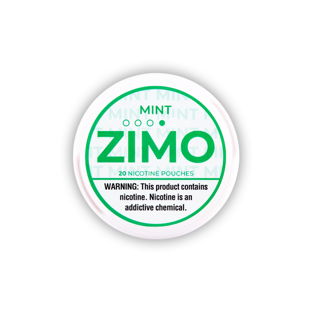 ZIMO Nicotine Pouches - Mint - EJUICEOVERSTOCK.COM