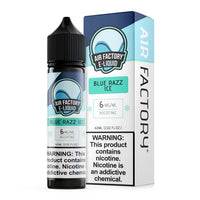 Thumbnail for AIR FACTORY E-LIQUID BLUE RAZZ ICE - 60ML - EJUICEOVERSTOCK.COM
