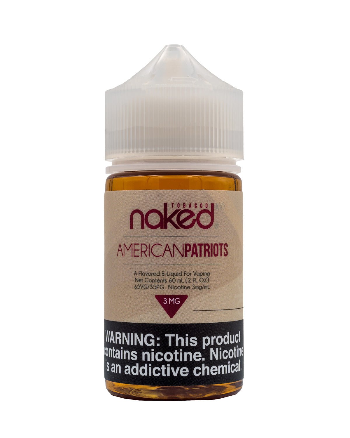 American Patriots by Naked 100 60ML EJUICE - EJUICEOVERSTOCK.COM