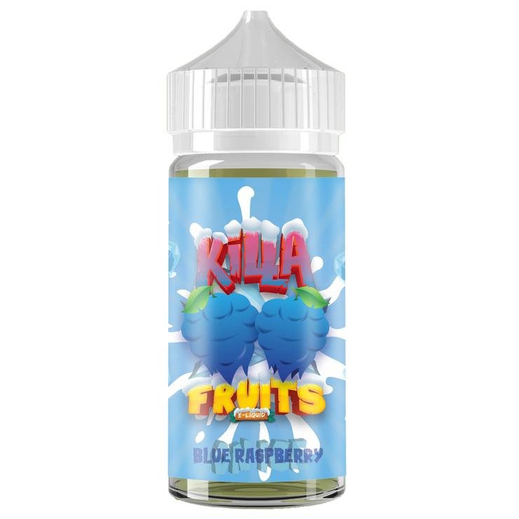 Blue Raspberry On Ice by Killa Fruits 100ML Ejuice - EJUICEOVERSTOCK.COM