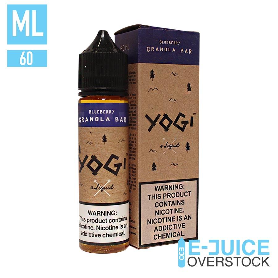 Blueberry Granola Bar by Yogi E-Liquid 60ml - EJUICEOVERSTOCK.COM