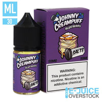 Thumbnail for Blueberry Johnny Cream Puff Salts by Tinted Brew 30ML Saltnic - EJUICEOVERSTOCK.COM