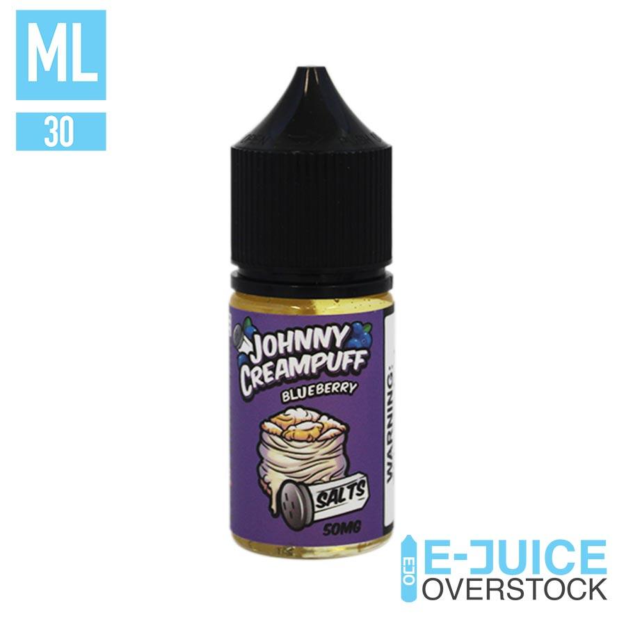 Blueberry Johnny Cream Puff Salts by Tinted Brew 30ML Saltnic - EJUICEOVERSTOCK.COM