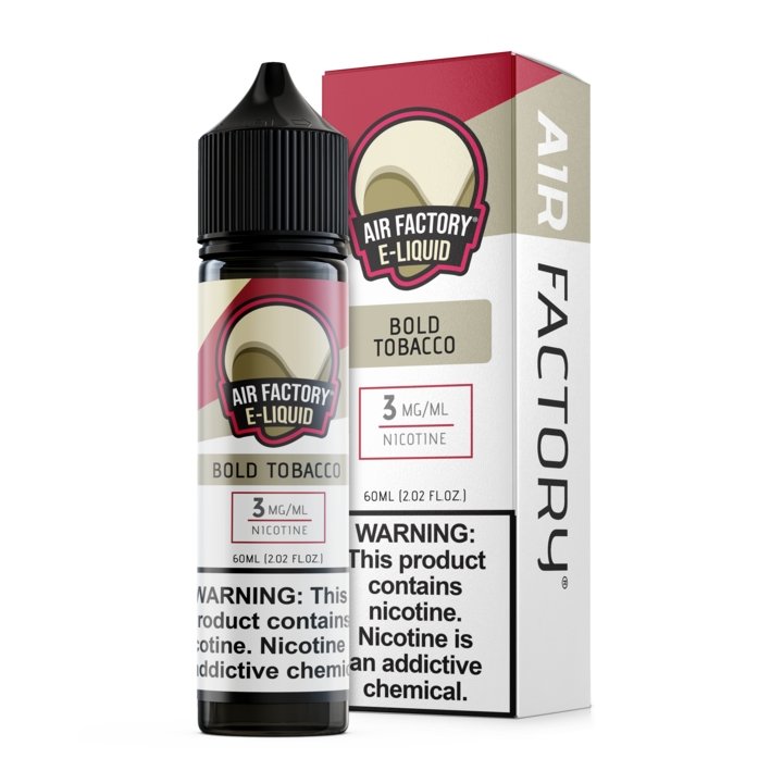 Bold Tobacco by Air Factory 60ML Ejuice - EJUICEOVERSTOCK.COM