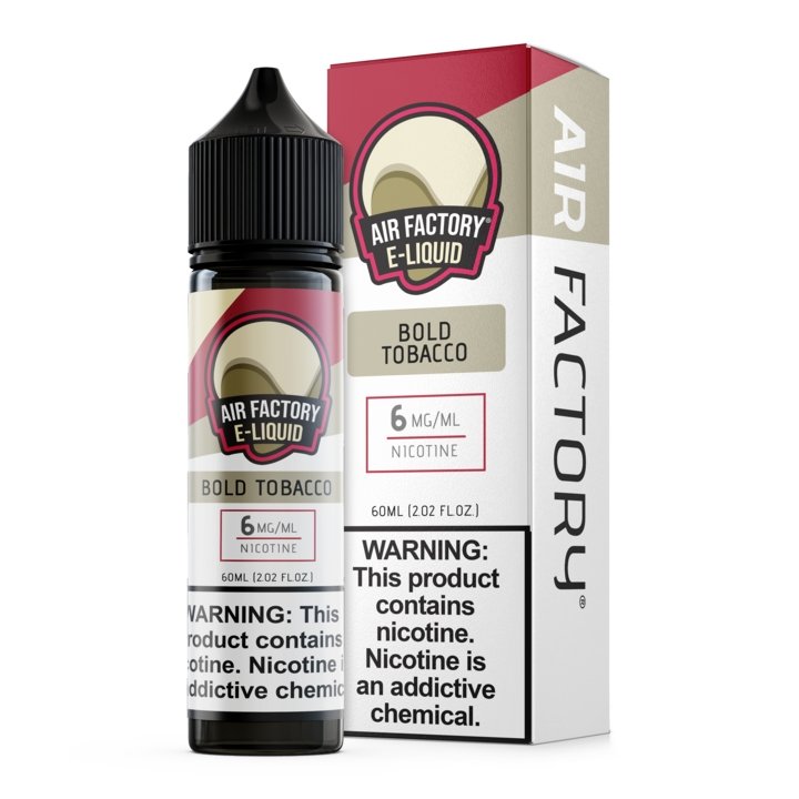 Bold Tobacco by Air Factory 60ML Ejuice - EJUICEOVERSTOCK.COM