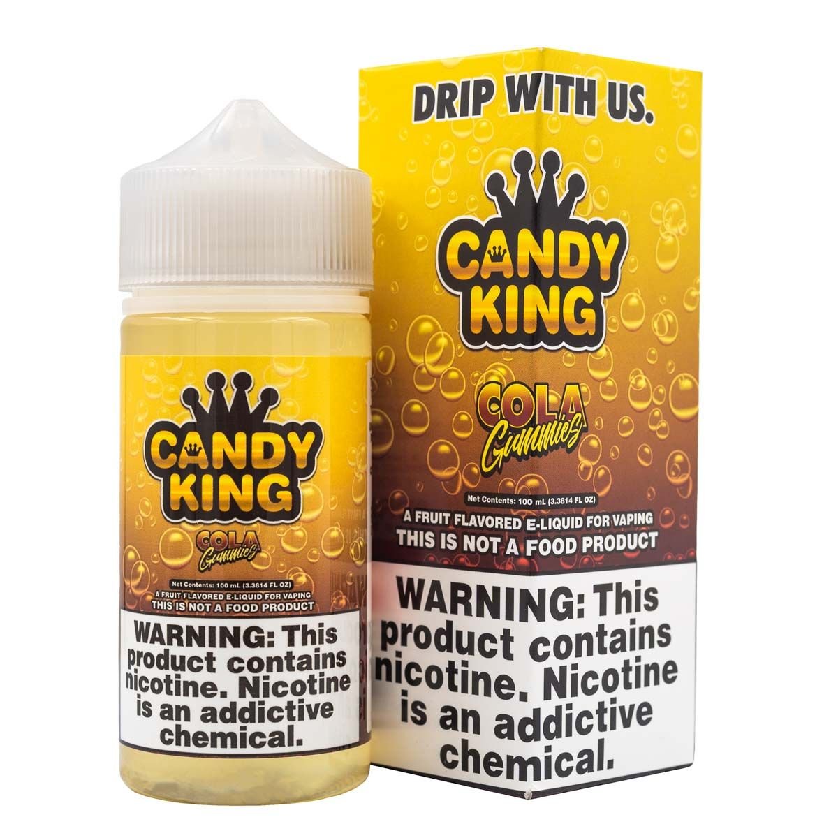 CANDY KING - COLA GUMMIES - 100ML - EJUICEOVERSTOCK.COM