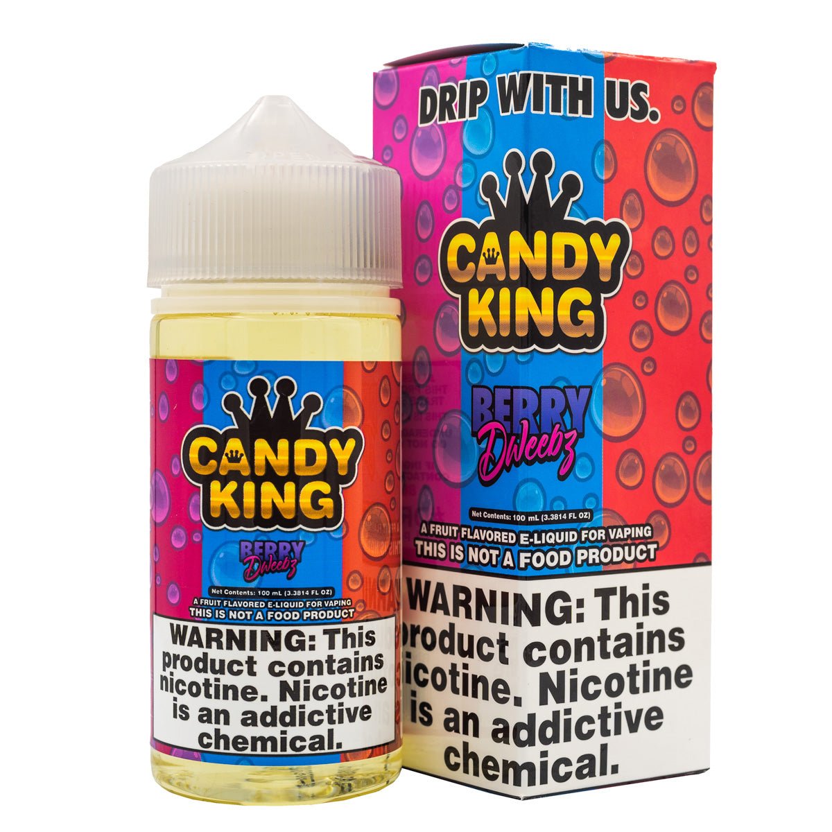 CANDY KING EJUICE - BERRY DWEEBZ - 100ML - EJUICEOVERSTOCK.COM