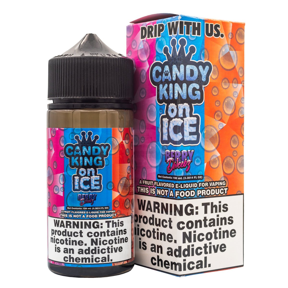 CANDY KING EJUICE - BERRY DWEEBZ ON ICE - 100ML - EJUICEOVERSTOCK.COM