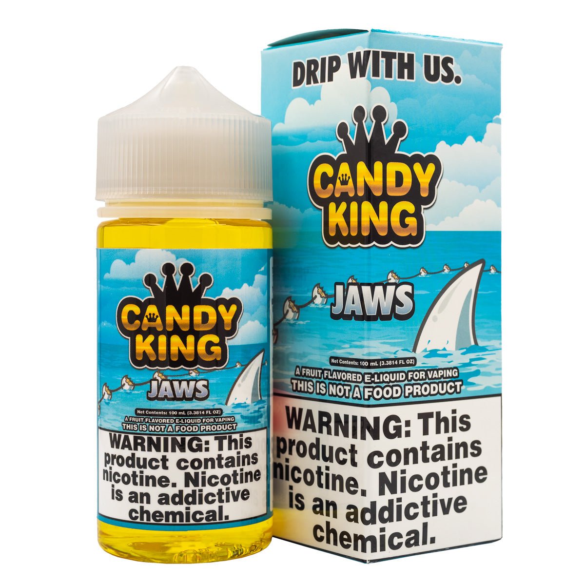 CANDY KING EJUICE - JAWS - 100ML - EJUICEOVERSTOCK.COM
