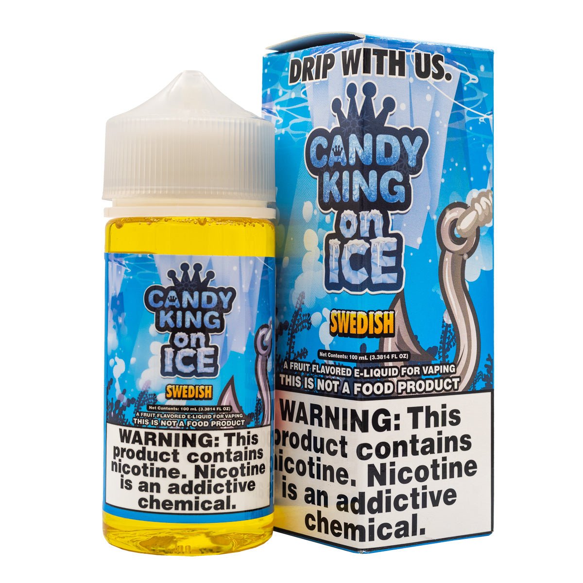 CANDY KING EJUICE - SWEDISH ICE - 100ML - EJUICEOVERSTOCK.COM