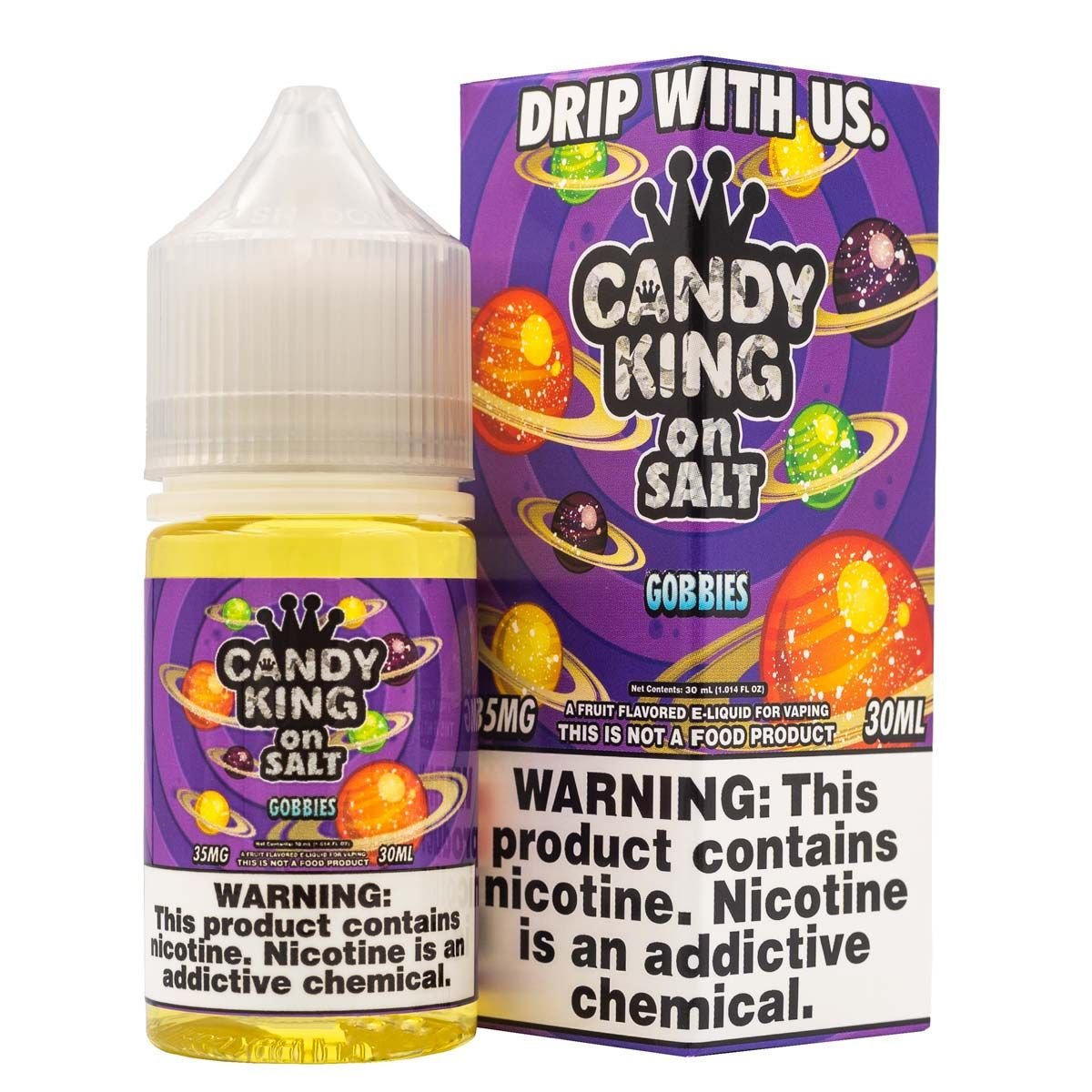 CANDY KING SALT - GOBBIES - 30ML - EJUICEOVERSTOCK.COM