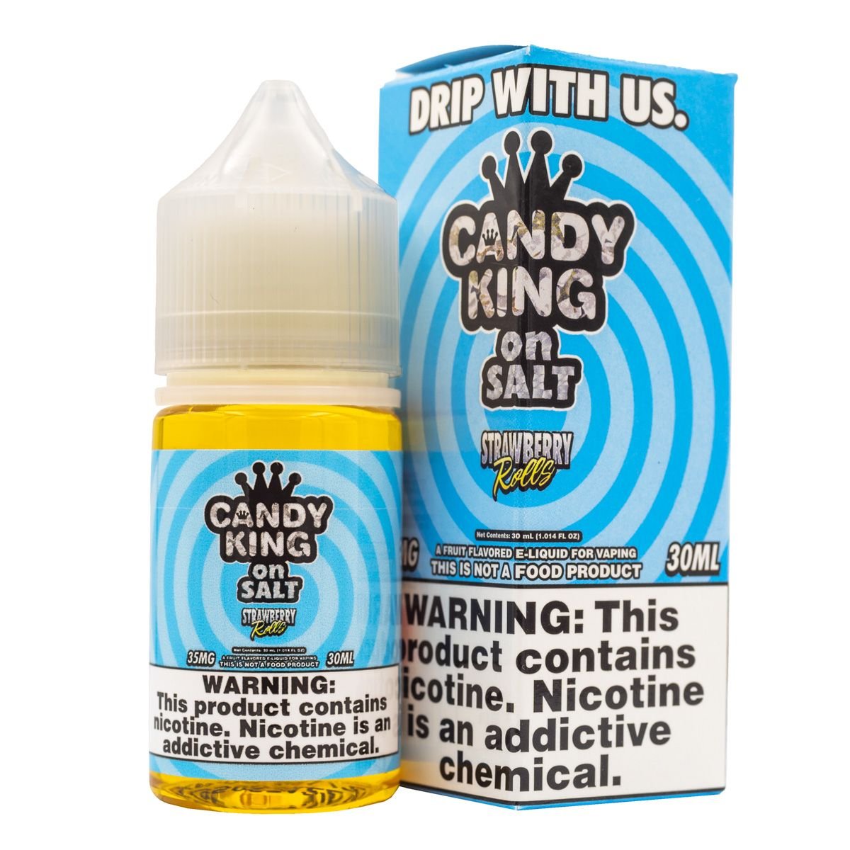 CANDY KING - STRAWBERRY ROLLS - 30ML - EJUICEOVERSTOCK.COM
